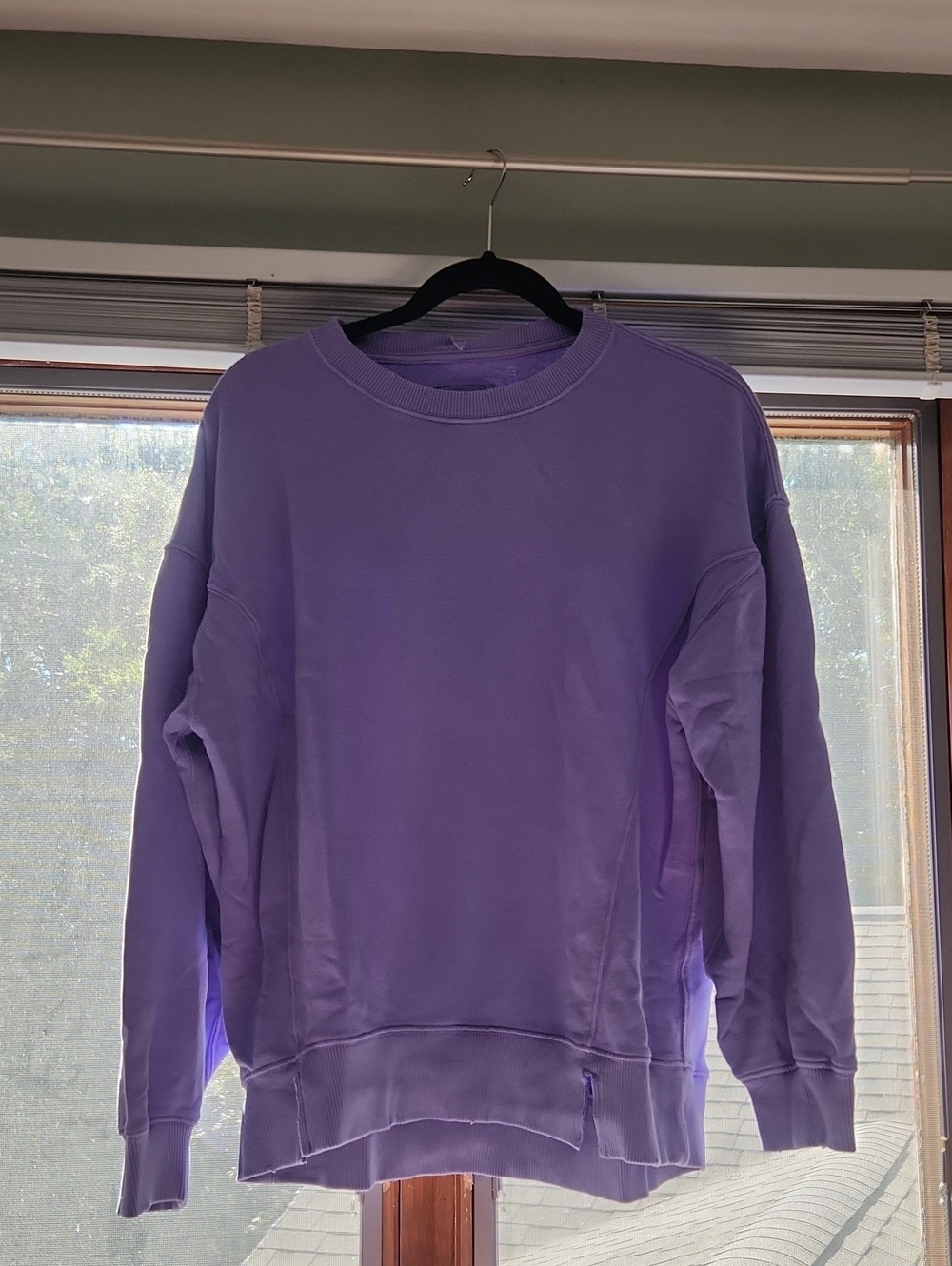 aerie Lavender Crewneck Sweatshirt